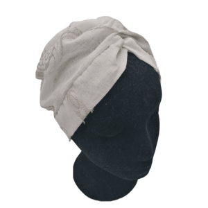 White linen turban Malta Gabe