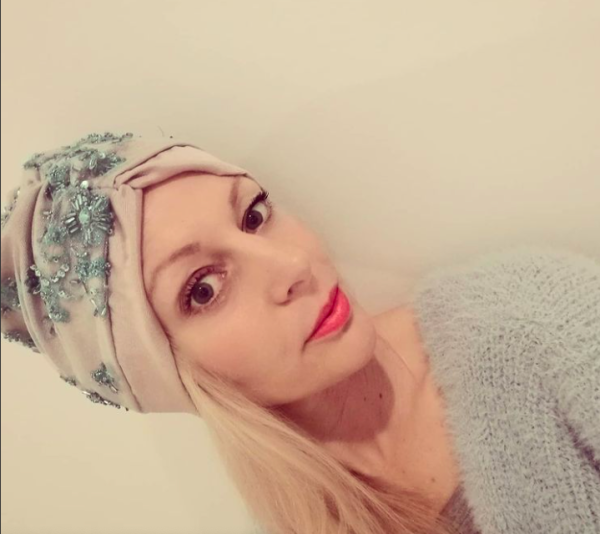 Aquamarine Beaded Turban Malta Gabe
